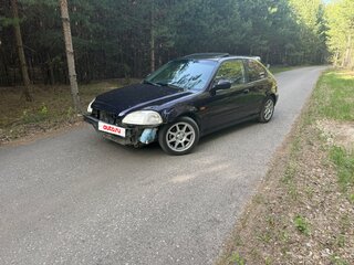 1998 Honda Civic VI, чёрный, 400000 рублей, вид 1