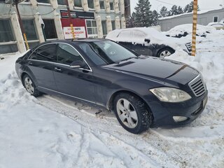 2008 Mercedes-Benz S-Класс 350 V (W221), синий, 1190000 рублей, вид 4