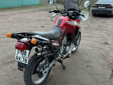 1997 Honda XL600V Transalp, красный, 320000 рублей, вид 4
