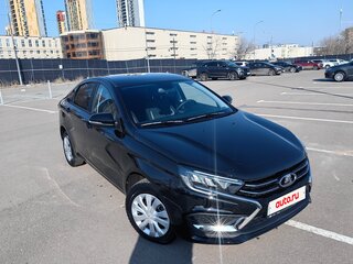 2024 Lada (ВАЗ) Vesta I Рестайлинг (NG), чёрный, 1640000 рублей, вид 1