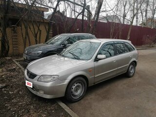 2003 Mazda 323 VI (BJ) Рестайлинг, серый, 310000 рублей, вид 1
