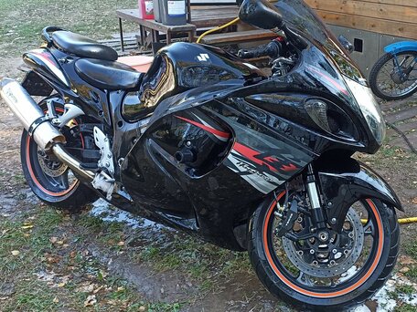 2012 Suzuki GSX 1300 R Hayabusa, чёрный, 920000 рублей, вид 2