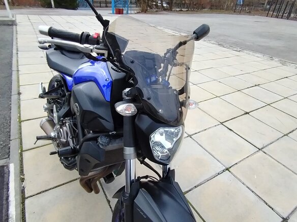 2017 Yamaha MT-07 (FZ-07), синий, 730000 рублей - вид 14