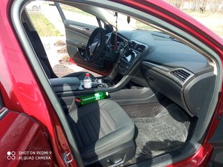 2017 Ford Fusion (North America) II Рестайлинг, красный, 1655000 рублей, вид 4