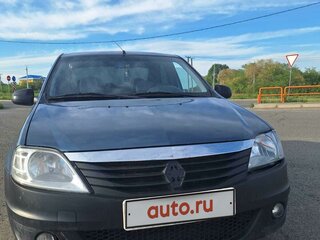2013 Renault Logan I Рестайлинг, синий, 470000 рублей, вид 3