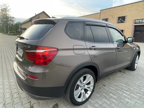 2013 BMW X3 20d xDrive II (F25), коричневый, 1430000 рублей - вид 7