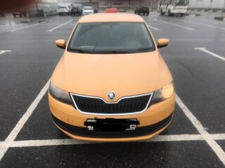 2017 Skoda Rapid I, жёлтый, 450000 рублей, вид 1