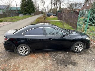 2011 Mazda 6 II (GH) Рестайлинг, чёрный, 1100000 рублей, вид 2