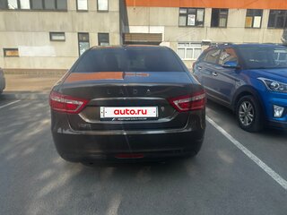 2017 Lada (ВАЗ) Vesta I, коричневый, 780000 рублей, вид 4