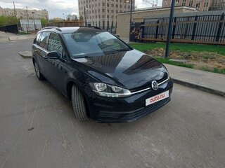 2018 Volkswagen Golf VII Рестайлинг, чёрный, 1770000 рублей, вид 2
