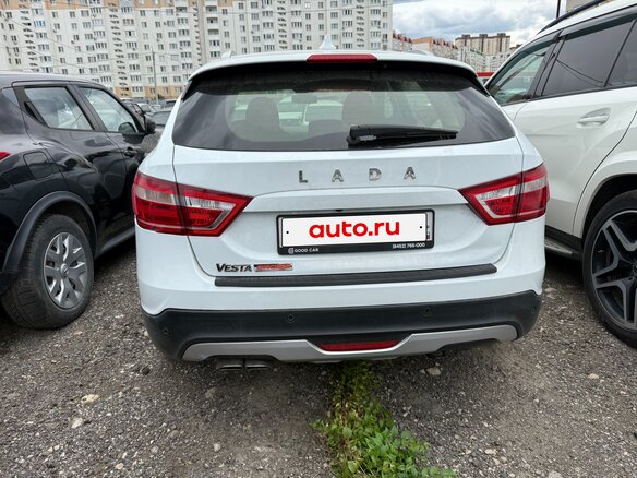 2020 Lada (ВАЗ) Vesta SW Cross I, белый, 1104000 рублей - вид 3