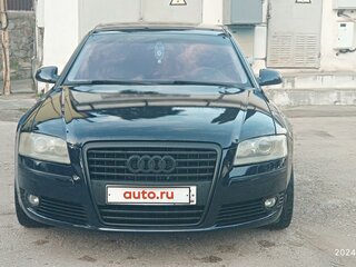 2006 Audi A8 Long II (D3) Рестайлинг, синий, 1050000 рублей, вид 2