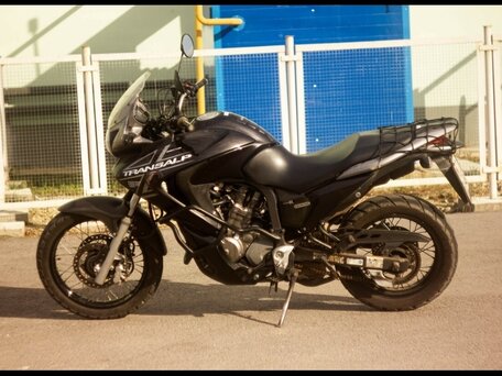 2010 Honda XL700V Transalp, чёрный, 450000 рублей, вид 3