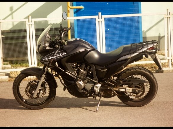 2010 Honda XL700V Transalp, чёрный, 450000 рублей - вид 2