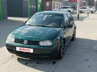1999 Volkswagen Golf IV, зелёный, 320000 рублей, вид 1