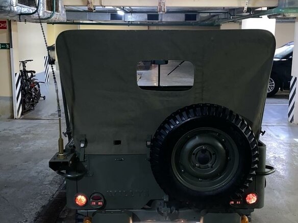 1942 Willys MB, зелёный - вид 5