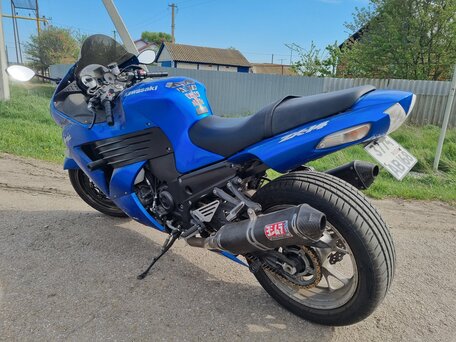 2006 Kawasaki ZZR 1400, синий, 599000 рублей, вид 2