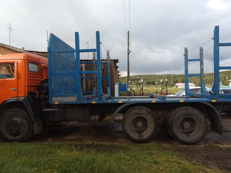 2002 КамАЗ 53215, оранжевый, 800000 рублей, вид 1