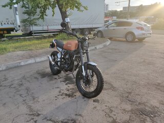 2023 Fuego Scrambler 250, золотистый, 150000 рублей, вид 2