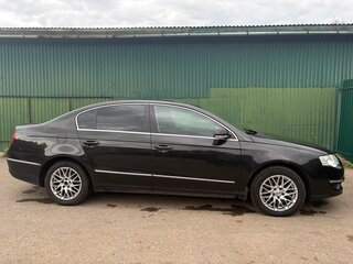 2009 Volkswagen Passat B6, чёрный, 820000 рублей, вид 3