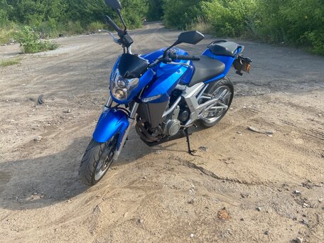 2012 CFMoto 650NK, синий, 320000 рублей, вид 2