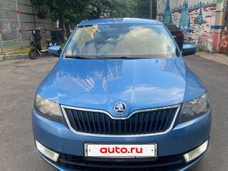 2016 Skoda Rapid I, синий, 1380000 рублей, вид 1