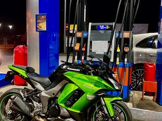 2013 Kawasaki Z 1000SX, зелёный, 740000 рублей, вид 1