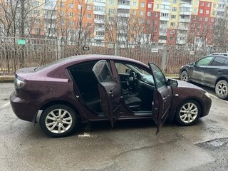2007 Mazda 3 I (BK) Рестайлинг, фиолетовый, 525000 рублей, вид 4