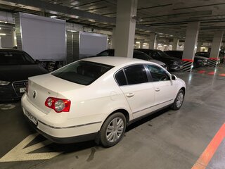 2008 Volkswagen Passat B6, белый, 830000 рублей, вид 4