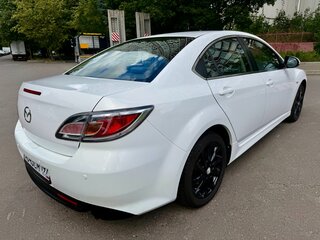 2011 Mazda 6 II (GH) Рестайлинг, белый, 1325000 рублей, вид 4