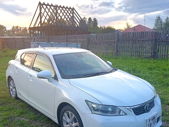 2011 Lexus CT 200h I, белый, 1499000 рублей - вид 1