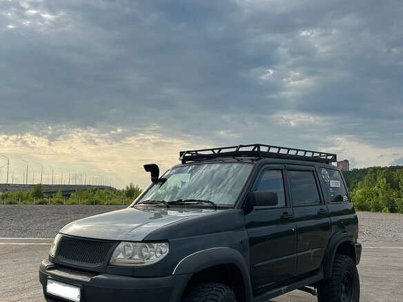 2011 УАЗ Патриот 3163 I, чёрный, 600000 рублей