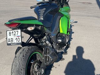2013 Kawasaki Z 1000SX, зелёный, 740000 рублей, вид 5