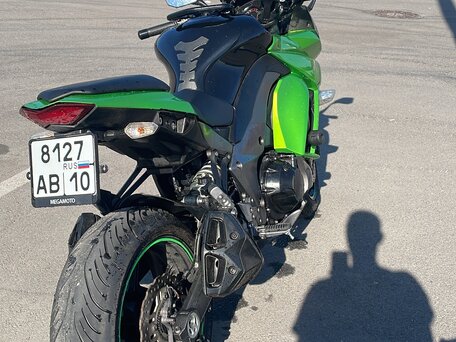 2013 Kawasaki Z 1000SX, зелёный, 740000 рублей, вид 5