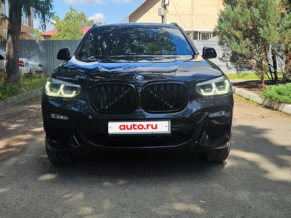 2019 BMW X3 20d xDrive III (G01), чёрный, 4500000 рублей