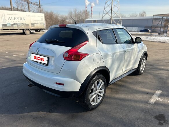 2012 Nissan Juke I, белый, 750000 рублей - вид 4