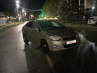 2013 Hyundai Solaris I, бежевый, 819999 рублей, вид 1