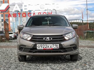 2021 Lada (ВАЗ) Granta I Рестайлинг, серый, 719000 рублей, вид 3