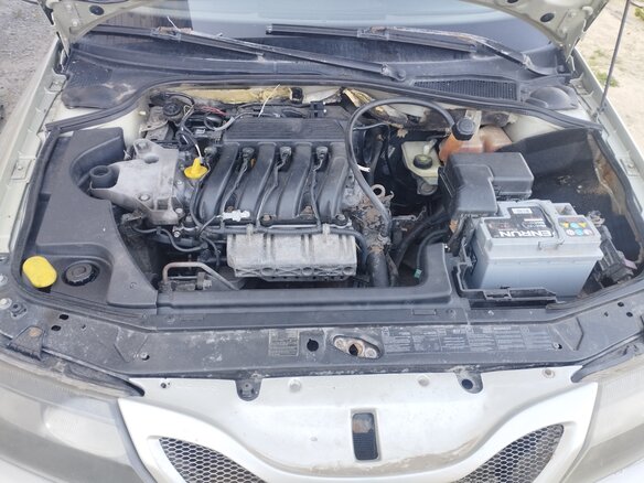 2002 Renault Laguna II, серый, 240000 рублей - вид 4