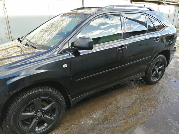 2005 Lexus RX 400h II, чёрный - вид 7