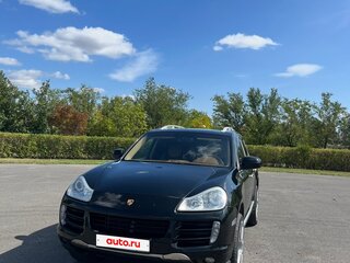2008 Porsche Cayenne Turbo S I Рестайлинг (957), чёрный, 1200000 рублей, вид 2