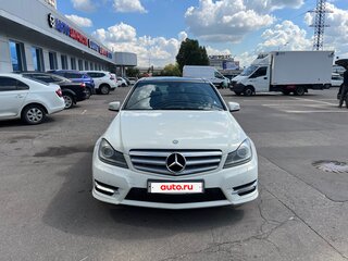 2012 Mercedes-Benz C-Класс 180 BlueEFFICIENCY III (W204) Рестайлинг, белый, 1650000 рублей, вид 2