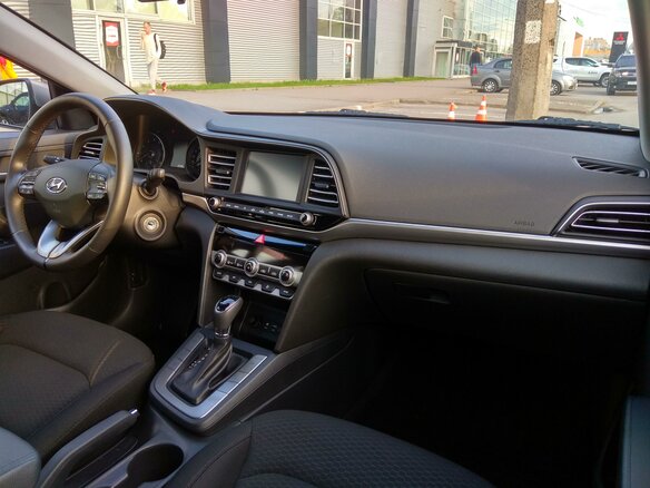 2019 Hyundai Elantra VI (AD) Рестайлинг, серый - вид 11