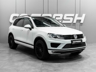 2016 Volkswagen Touareg II Рестайлинг, белый, 2450000 рублей, вид 1