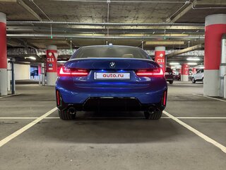 2022 BMW 3 серии 320d xDrive VII (G2x) Рестайлинг, синий, 7700000 рублей, вид 3