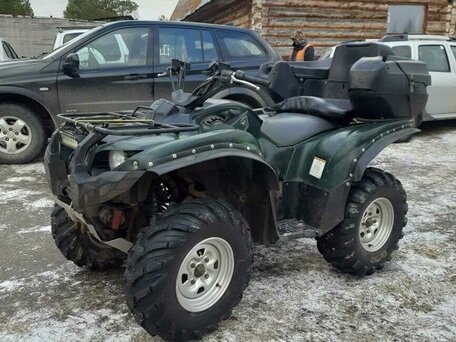 2007 Yamaha Grizzly 700, зелёный, 520000 рублей, вид 1