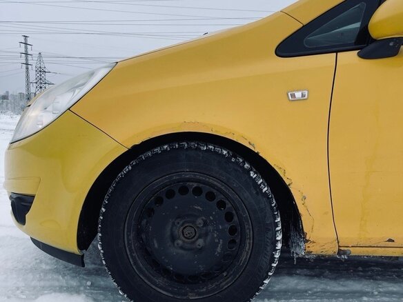 2008 Opel Corsa D, жёлтый, 288000 рублей - вид 7