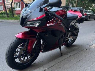 2007 Honda CBR 600RR, красный, 530000 рублей, вид 3