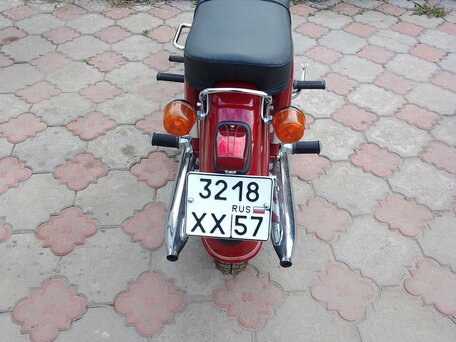 1973 Jawa 350/360, красный, 600000 рублей, вид 2