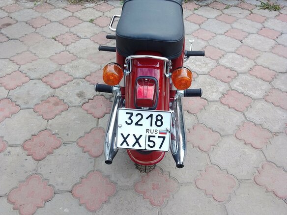 1973 Jawa 350/360, красный, 600000 рублей - вид 1